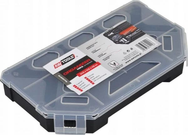 Förvaringslåda - förvaringslåda verktyg (tom) Awtools - AW30516 - MINI ORGANISATOR 243x142x40mm