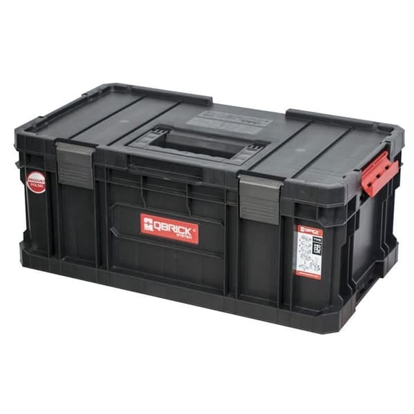 Verktygslåda - Qbrick - System TWO - 6 Fack - Svart - Polypropylen, Polykarbonat