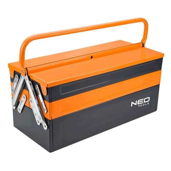 Verktygslåda metall NEO TOOLS - Storlek - 555mmx200mmx210mm