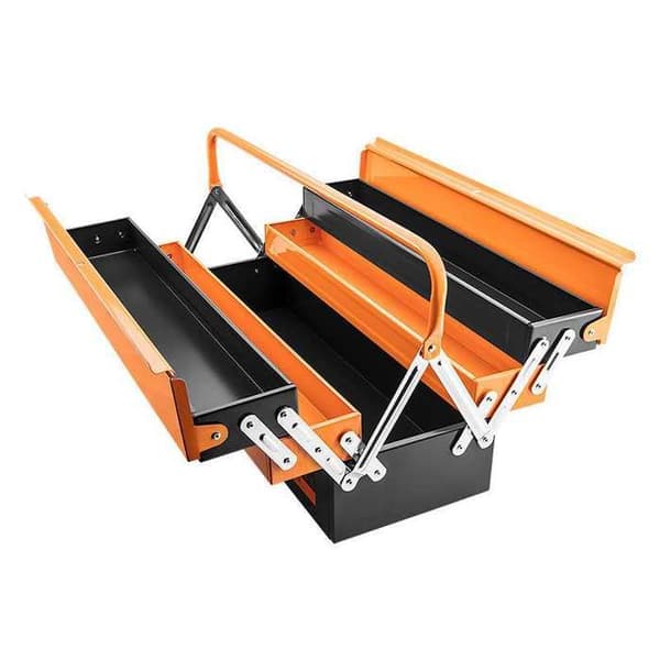 Verktygslåda metall NEO TOOLS - Storlek - 555mmx200mmx210mm