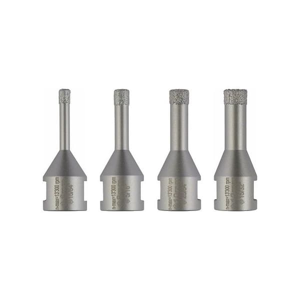Bosch Dry Speed Hålsågssats, 4-Teilig, 6 - 12 mm - 2607017579