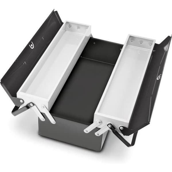 Verktygslåda i stål MATADOR för transport av verktyg - 420 x 150 x 200 mm,0020 8170