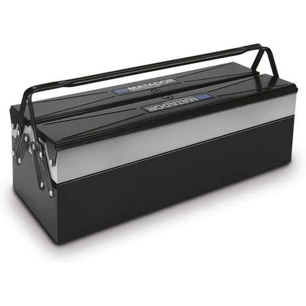 Verktygslåda i stål MATADOR för transport av verktyg - 420 x 150 x 200 mm,0020 8170
