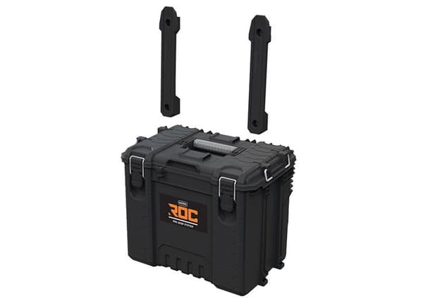 Verktygslåda - Keter - ROC Pro Gear 2.0 - Storlek XL - Svart/grå - 72 kg kapacitet