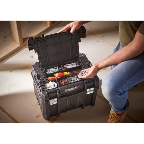 Coffert med PRO-STACK™ organisatör - STANLEY FATMAX - FMST1-75796 - 23 L - Max belastning 30 kg