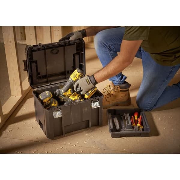Coffert med PRO-STACK™ organisatör - STANLEY FATMAX - FMST1-75796 - 23 L - Max belastning 30 kg
