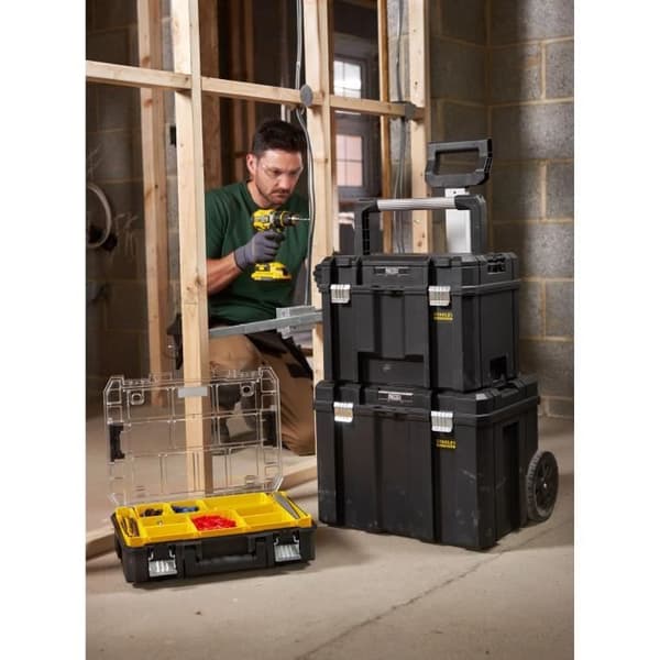 Coffert med PRO-STACK™ organisatör - STANLEY FATMAX - FMST1-75796 - 23 L - Max belastning 30 kg