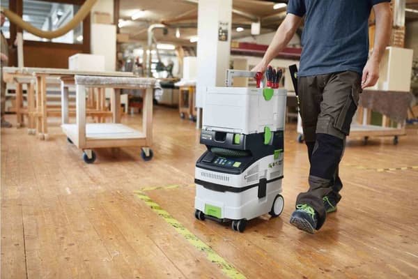 Festool SYS3 TB M 237 työkalupakki vihreä, valkoinen