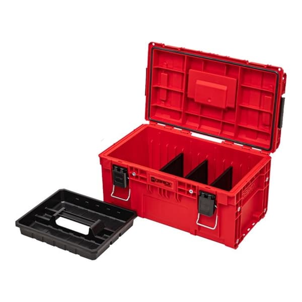 Verktygslåda - Qbrick System - PRIME Toolbox 250 Vario - Röd - Ultra HD - Vattentät IP66