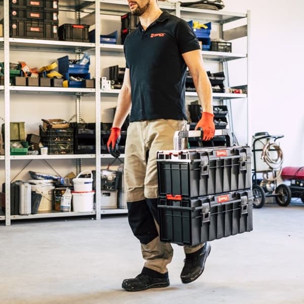 Verktygslåda - Qbrick System - PRO 600 Profi - Stapelbar - 22L - IP54