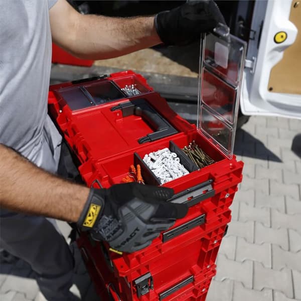 Modulär verktygsväska - Qbrick System - ONE 350 2.0 - RÖD ULTRA HD - 38L - IP66