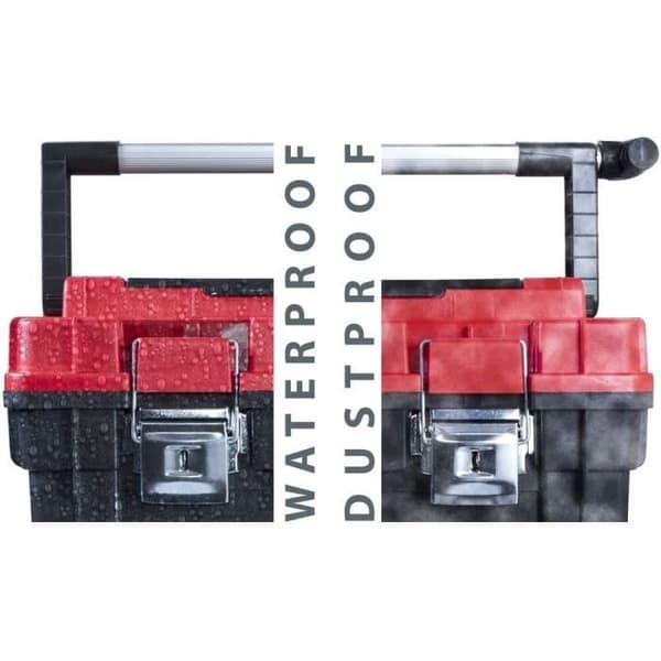 Patrol Group SKRC1HDCZEPG001 HD Compact 1 Factory Tool Box Chest 450x350x350 Alugriff Röd