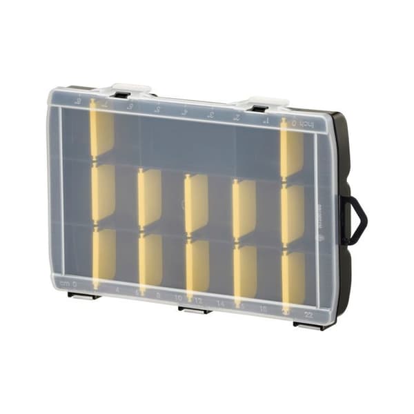 Facklåda med fack - STANLEY - STST81680-1 - Avtagbara avdelare - Transparent lock - Svart