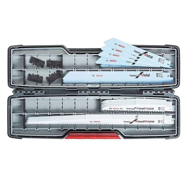 Låda med 16 sabelsågblad Bosch Pro 2607010997 rivning av trä och metall