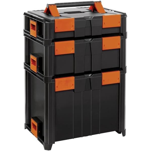 Professionellt fodral - TOOD - Stapelbart - ABS - 46x34x36 cm