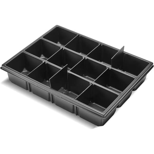 Infoga modulär - TOOD - 3 till 12 fack - För professionell låda - Stapelbar - 40x30x7 cm