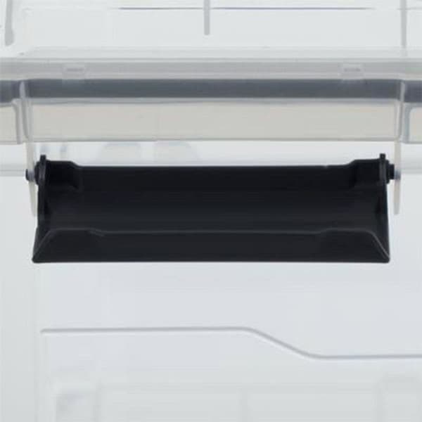 Förvaringslåda med klipp "Protect" 18L Transparent