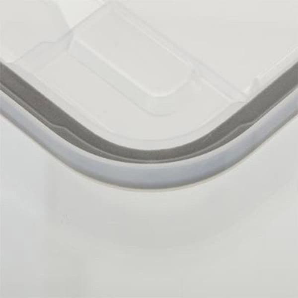 Förvaringslåda med klipp "Protect" 18L Transparent