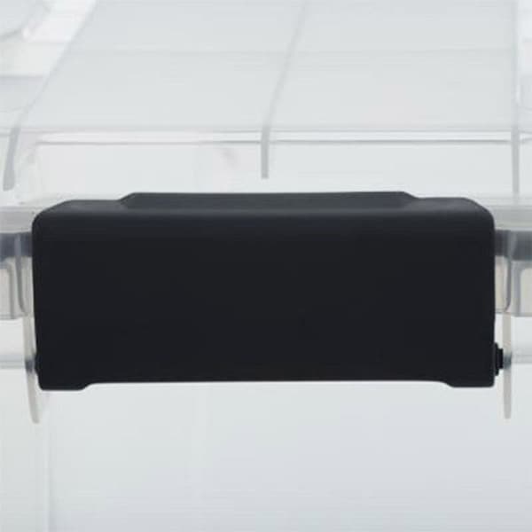 Förvaringslåda med klipp "Protect" 18L Transparent