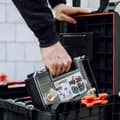 Miniatyrbild 3 av 3: Modulär verktygslåda - QBRICK SYSTEM - 5987 4256 - 19L - Vattentät - 10 avtagbara fack
