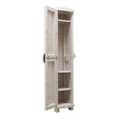 Pikkukuva 2 / 4: SPACESAVER 35 PLASTIKEN Högskåp 1 Dörr med hyllor - B 35 x D 45 x H 184 cm - Space SAVER-sortiment - Interiör och exteriör