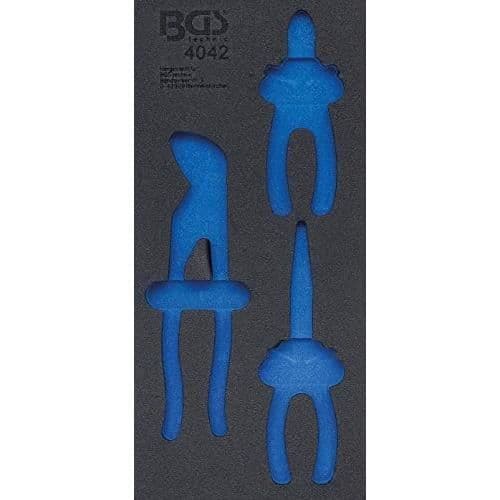 Verkstadsvagnsinsats - BGS - 4042-1 - Krom-vanadinstål - Skum
