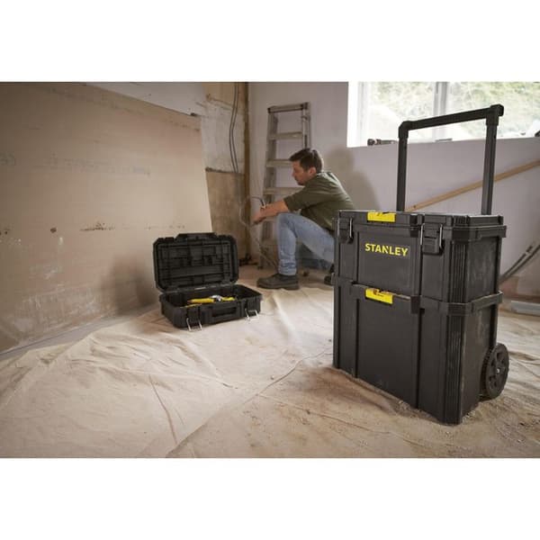 3 i 1 vagn - STANLEY - STST83319-1 - 4 hjul - Kapacitet 45 kg - Teleskophandtag