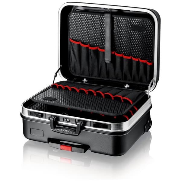 Knipex BIG Basic Move Verktygslåda Akrylnitrilbutadienstyren (ABS), Aluminium Svart