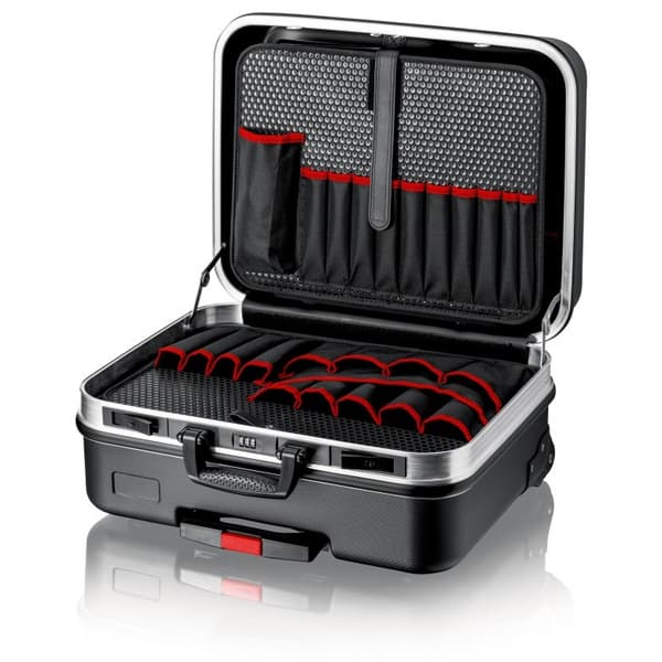 Knipex BIG Basic Move Verktygslåda Akrylnitrilbutadienstyren (ABS), Aluminium Svart