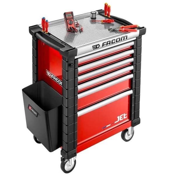 Soptunna 25L sidomonterad - FACOM - JET.LA5-2
