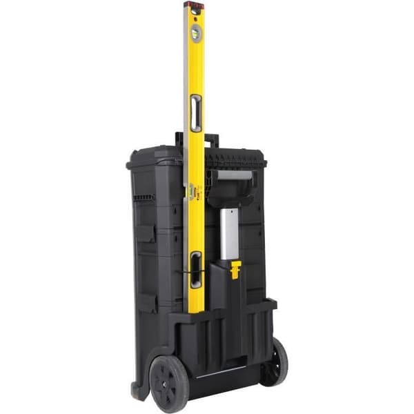 STANLEY 3-i-1 Modulo Verktygsvagn med Låda Touchlås Box 1-79-206 - Beständig polypropenstruktur