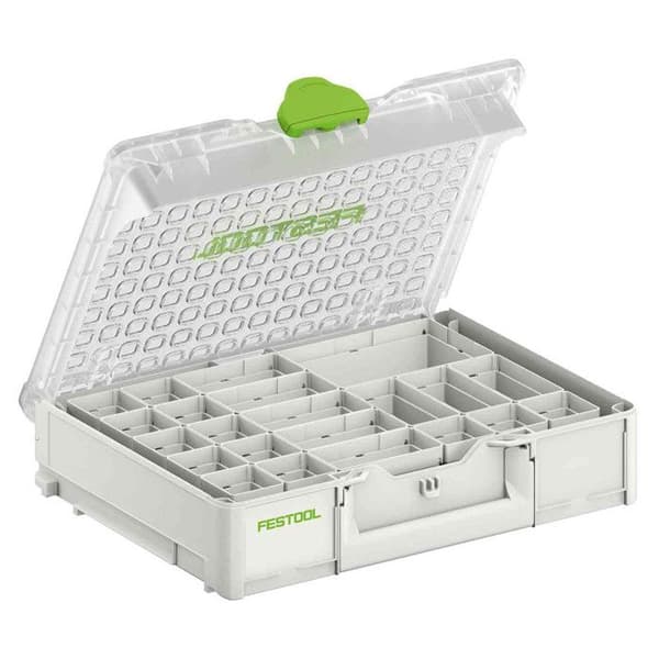 Festool Systainer SYS3 ORG M 89 22xESB Organizer - Nätladdare - Li-ion batteri