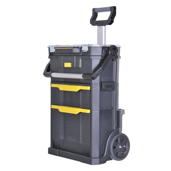 STANLEY - Modulo 2-i-1 Organizer Trolley med Organizer Box - STST1-79231 - Struktur i resistent polypropen
