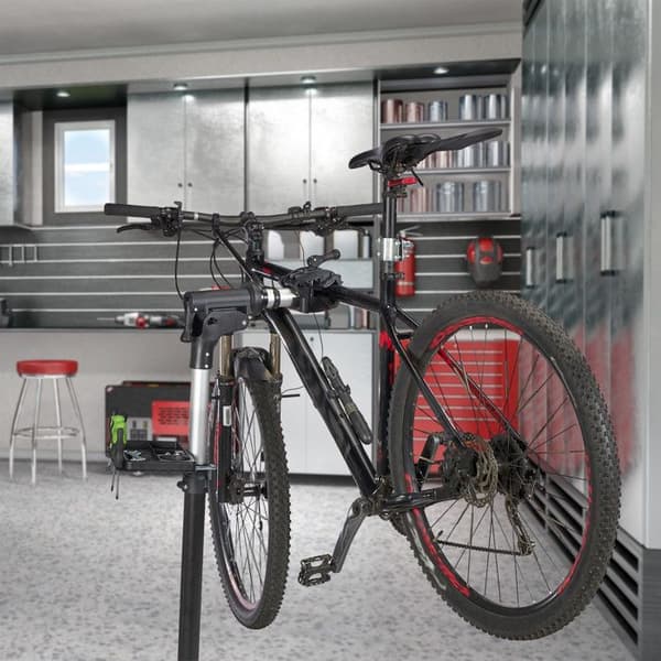 Cykelverkstadstativ - Relaxdays - Justerbar höjd - Maximal belastning 30 kg - Rotationsklämma 25-40 mm