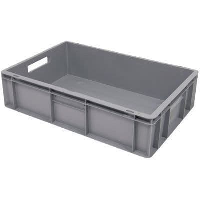 Manövreringsbehållare - MÄRKE - 600x400x120mm - Plast - Hög hållfasthet - 24 liter