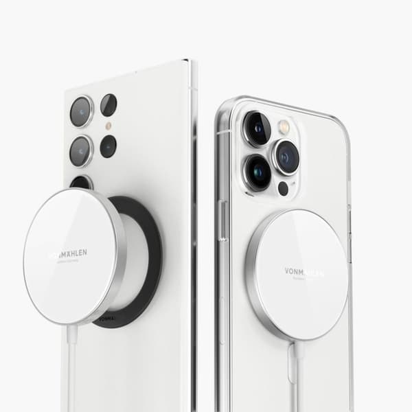 Vonmählen Aura Mini Smartphone Silver, Vit USB Inomhus
