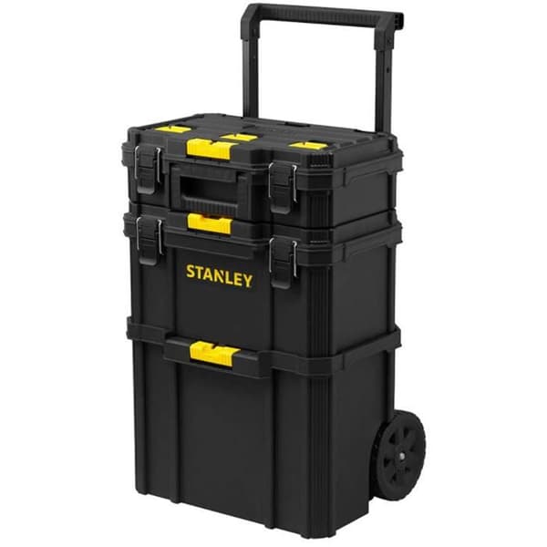 3 i 1 vagn - STANLEY - STST83319-1 - 4 hjul - Kapacitet 45 kg - Teleskophandtag
