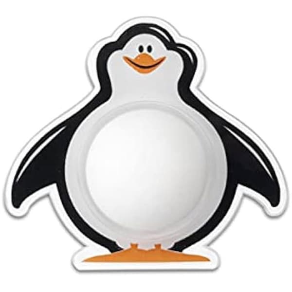 Självhäftande väggpropp - INOFIX - Pingvin - Väggskydd - Rolig design - Lätt att installera