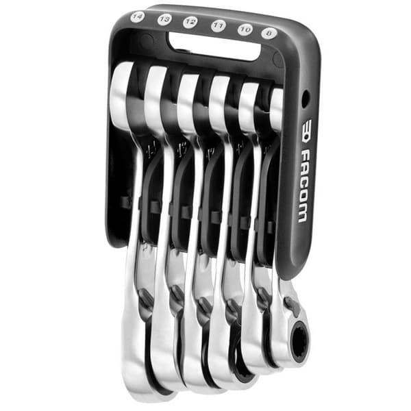 Set med korta spärrnycklar i bärbart fodral - FACOM - 467BS.JP6