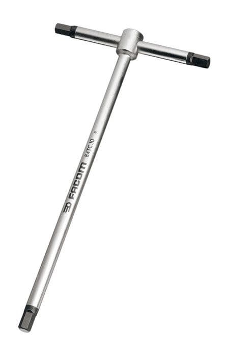 Han-T-nyckel med metrisk 6-punktsdiameter 6 mm längd 210 mm - FACOM - 84TC.6