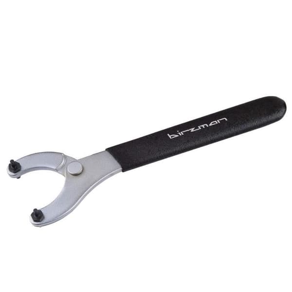 Pinnyckel - BIRZMAN - Svart/Silver - 2,8/2,2 mm - Metall - Gaffel