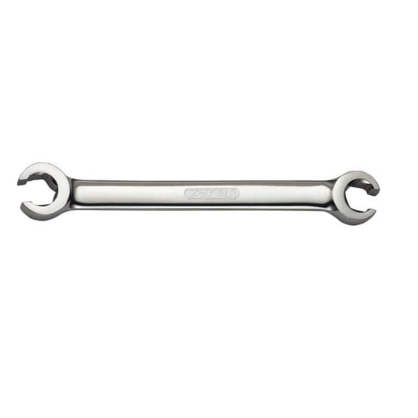 Rörnyckel - KS TOOLS - 10 x 12 - 15° lutande gaffel - 6-sidig - Sexkantig spets