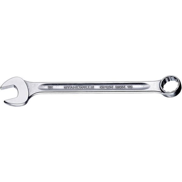 Kombinyckel - STAHLWILLE - 40084646 13 46 - Förkromat legerat stål - 46 mm - Gaffel