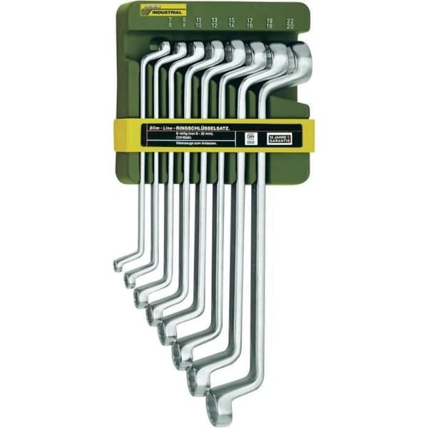 Set med 8 Proxxon Industrial ringnycklar