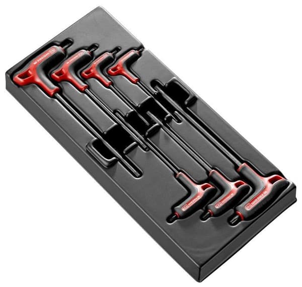 Torx-nyckel - Facom stjärnnyckel - PL.TORX-A - Modul 7 hannycklar Torx "P"-handtag (nycklar ingår ej)