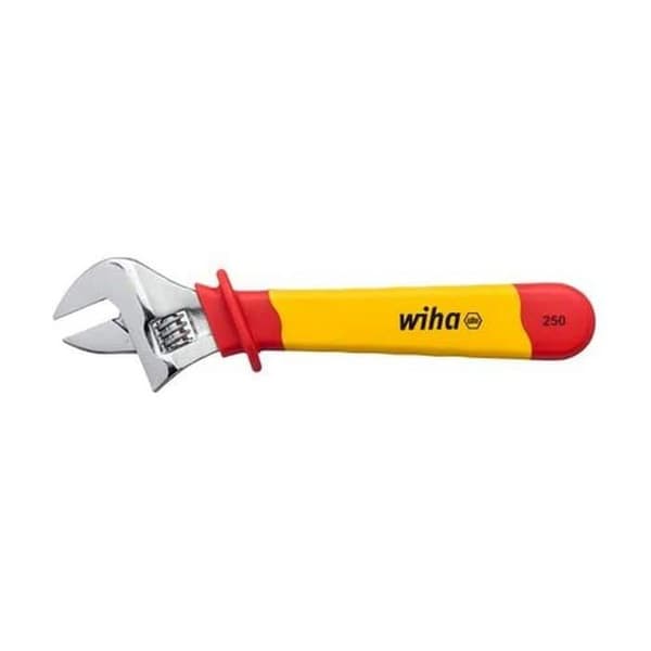 Wiha - 82041200 - 43061 - Llave de una boca con rodillo y cremallera electric 246 Isolerad justerbar skiftnyckel Cod. 246199