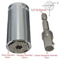 Miniatyrbild 3 av 4: ACENIX® 2-delad Universal Gator Socket Adapter Power Drill Reparation Handverktyg Storlek 1/4'' - 3/8