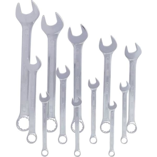 Kombinationsnyckelsats - KS TOOLS 517.0085 - Krom-vanadin - Vit