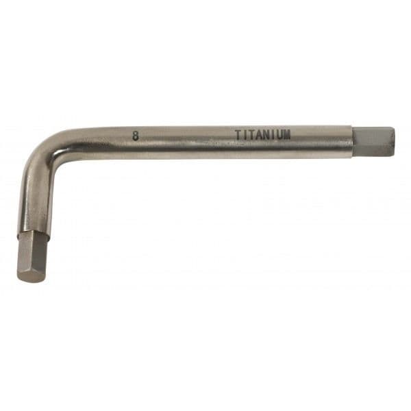 5 mm 80 mm sexkantiga hannycklar - KSTOOLS - TITANIUM - Sexkantig ände