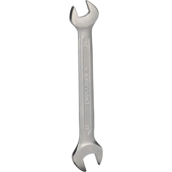 BRILLIANT TOOLS plattnyckel 10x11 mm - Handverktyg - Kromvanadin - Matt kromfinish